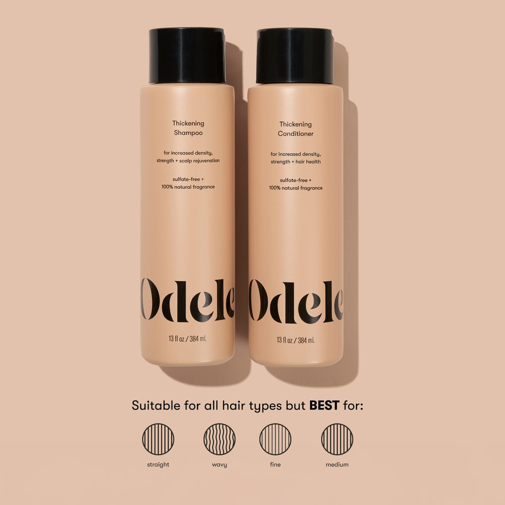 Odele Shampoing mousse onctueuse - lavage doux pour cheveux fins.