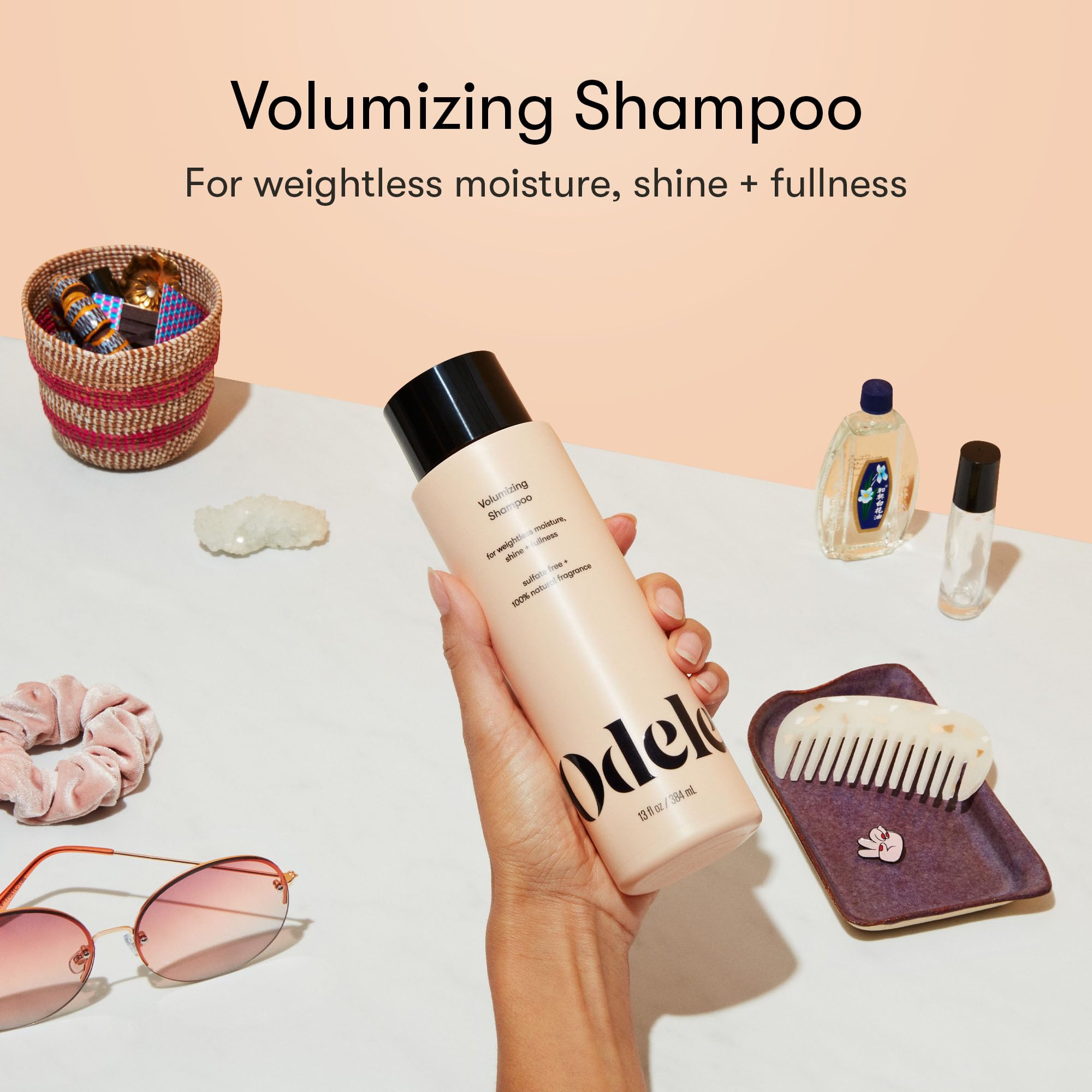 Mousse légère du shampooing Odele prête à l'emploi, démarrage rapide