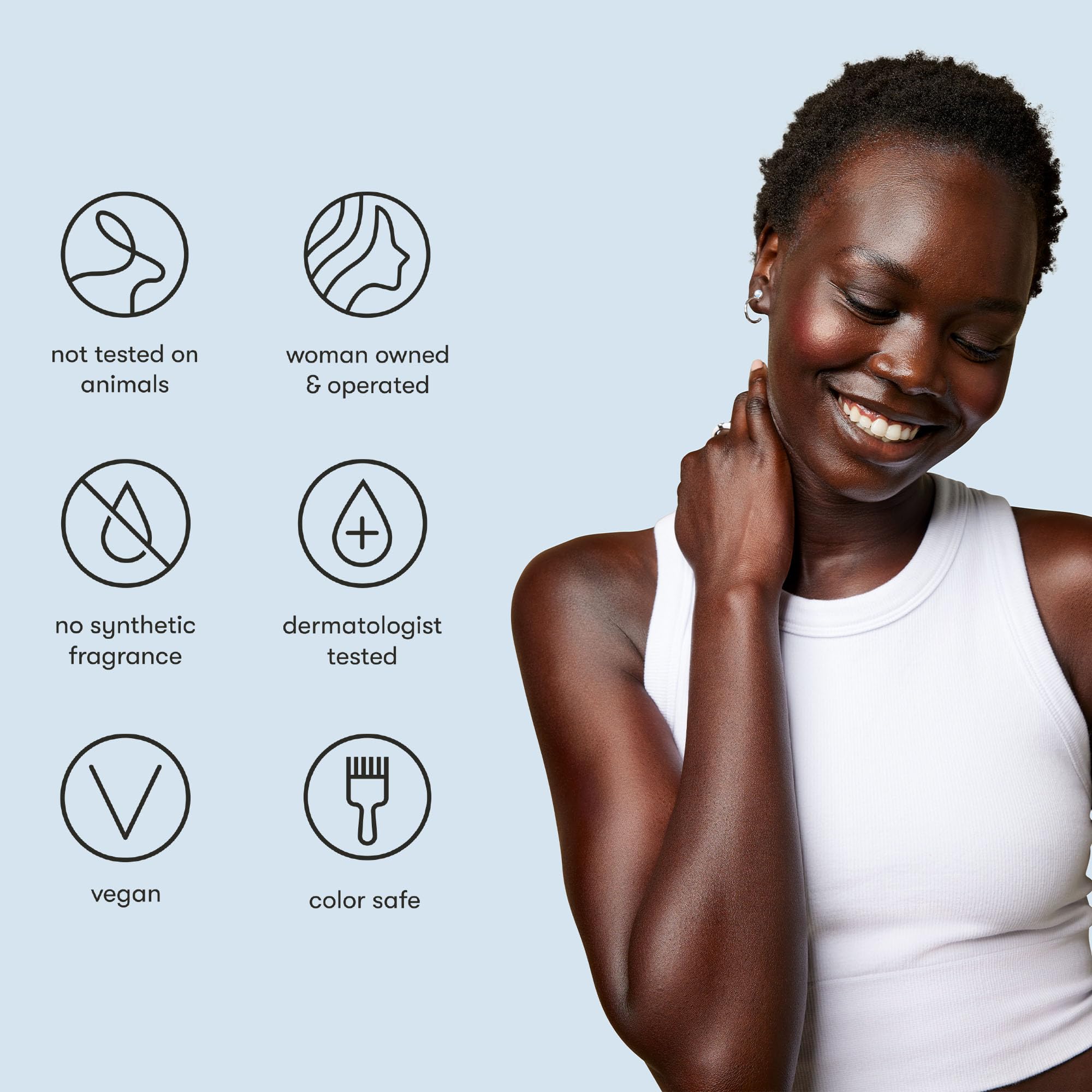 Odele texture crème-soin cheveux, application onctueuse et douce.
