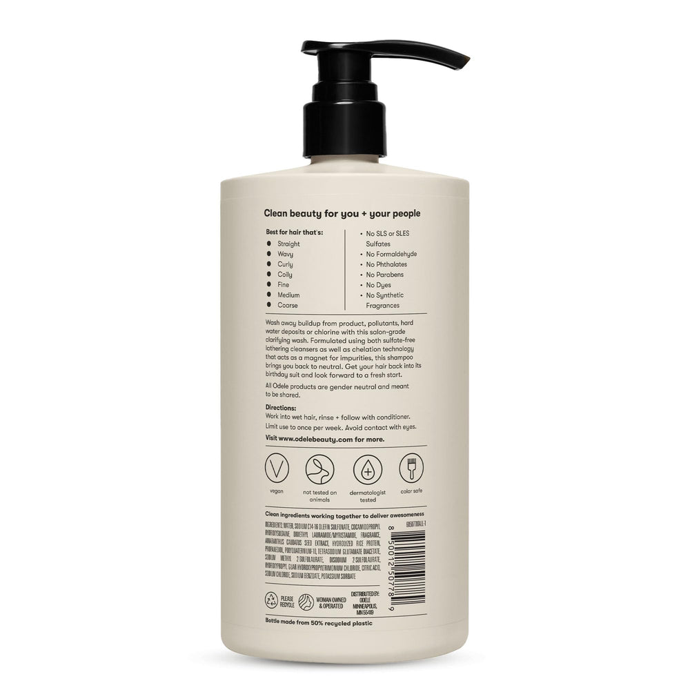 Produit végane et sans cruauté, respectueux des cheveux et de la planète