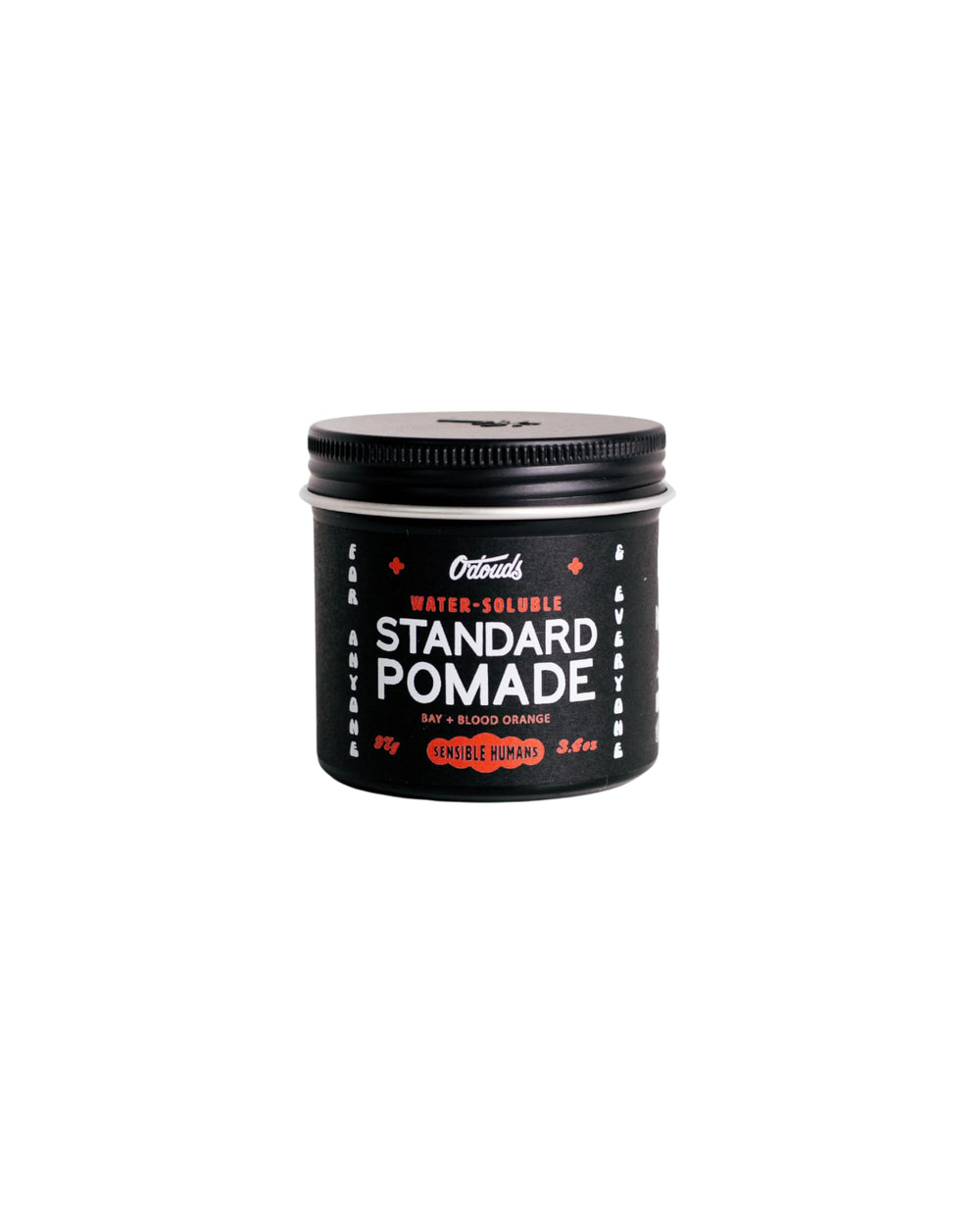 O'Douds Standard Pomade : pot 3,4 oz pour tenue ferme et brillante