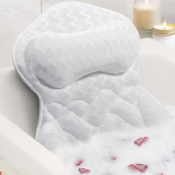 ODOX.MS oreiller-bain 4D mesh soutient la tête pour un confort durable