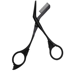 OFIDUS ciseaux-sourcils avec peigne intégré pour taillage précis