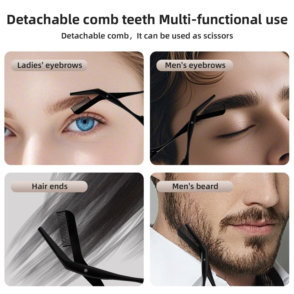 OFIDUS poignée ergonomique pour un contrôle confortable lors du soin des sourcils