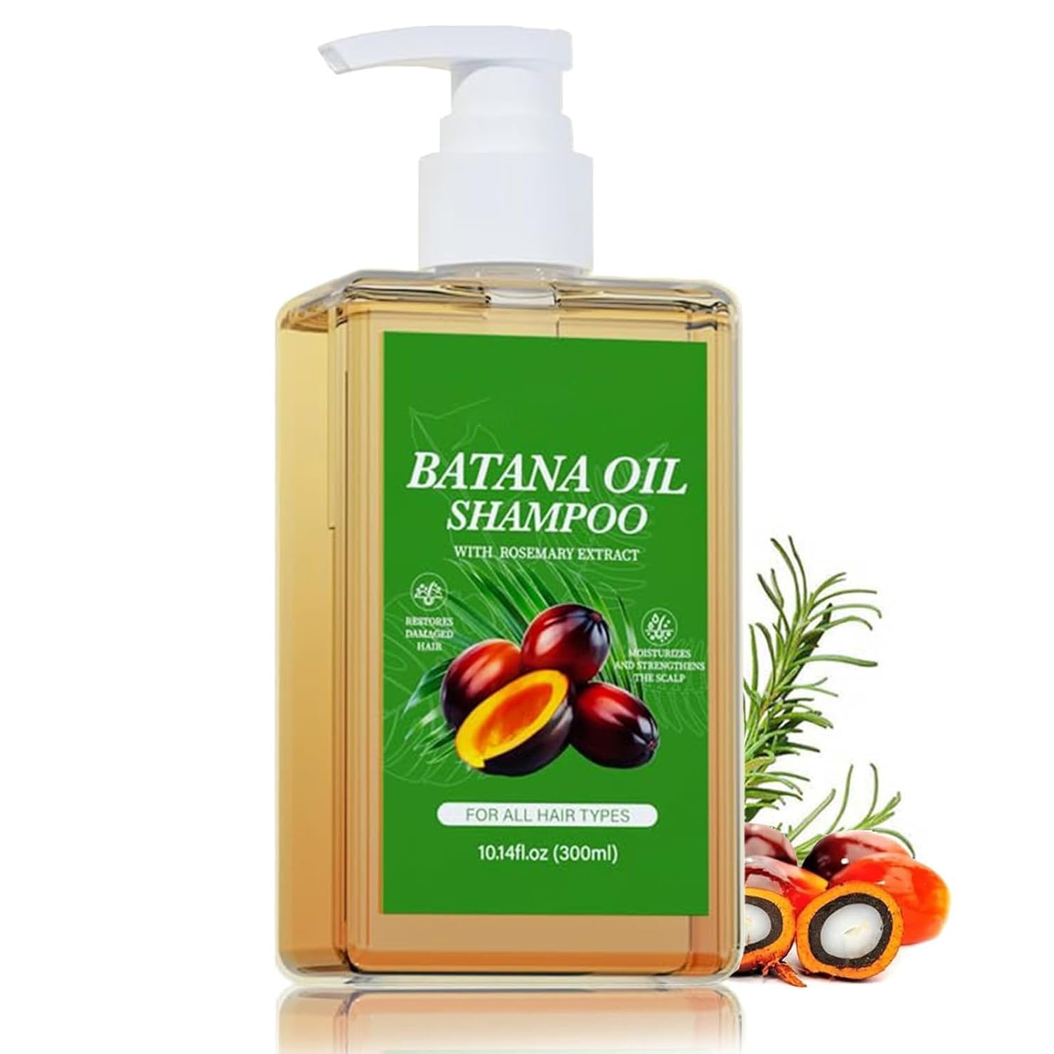 Shampoing OFOBES Batana à l'huile de romarin, nourrir les cheveux et apporter douceur
