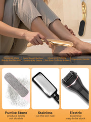 Ofrgie file-pieds grains-veines offre une peau plus lisse sur les callosités.