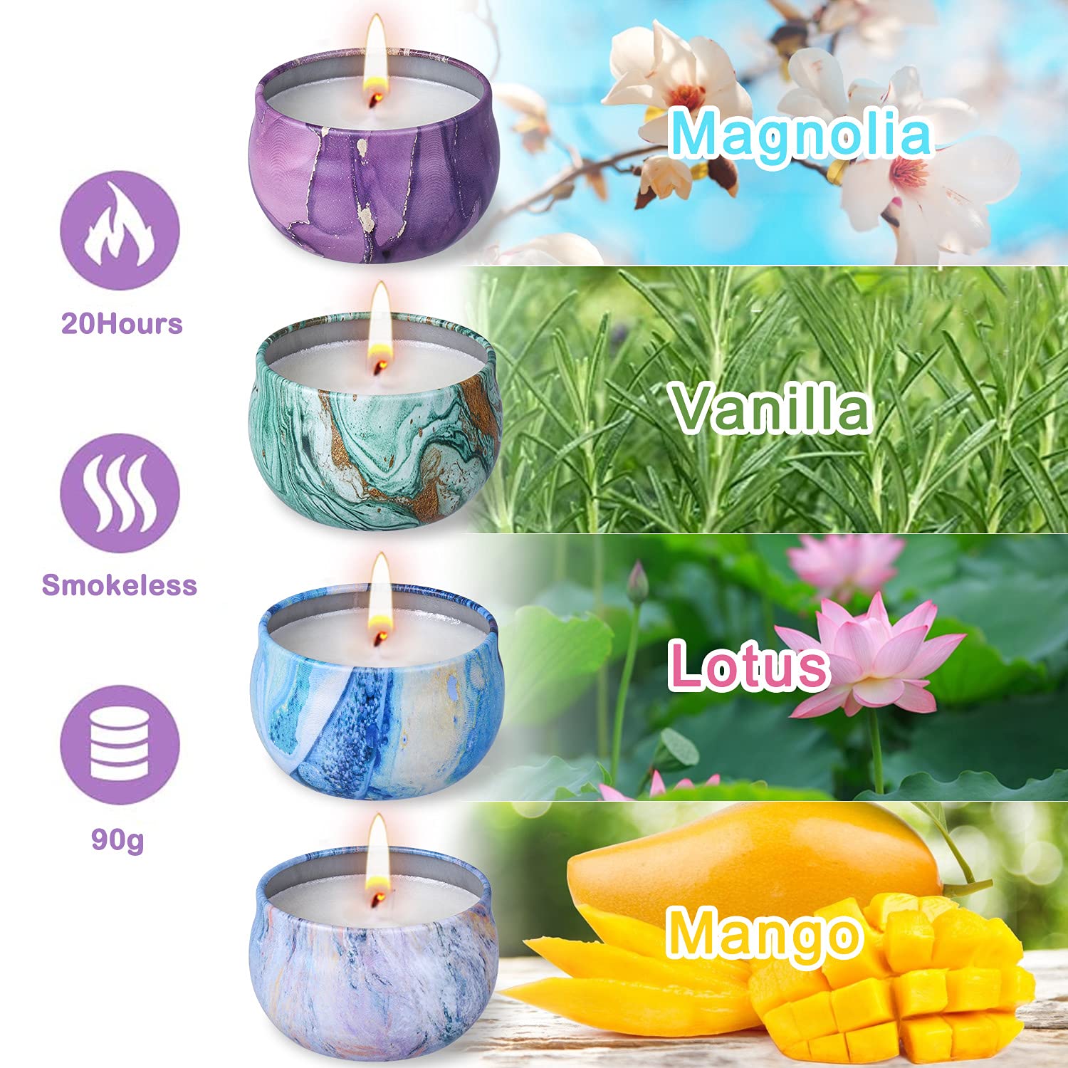 OFUN bombe de bain jasmin détente guidée par huiles essentielles.