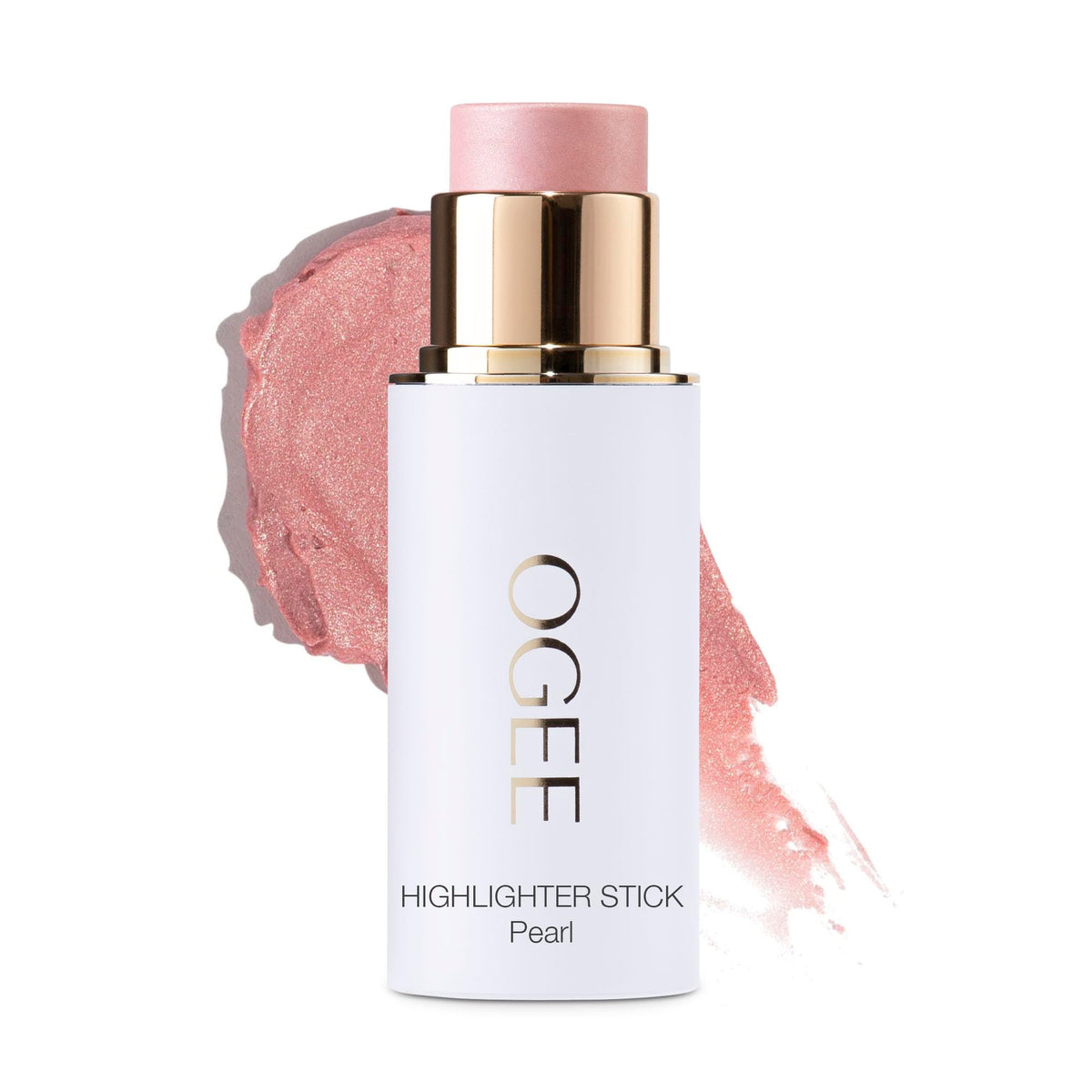 Bâton lumineux Ogee, effet perle, pour un éclat naturel sur la peau.