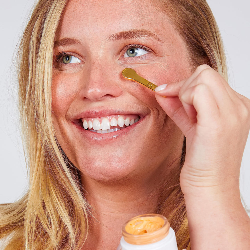 Baume pour les yeux Ogee: hydratation profonde grâce à l’aloe et l’acide hyaluronique.