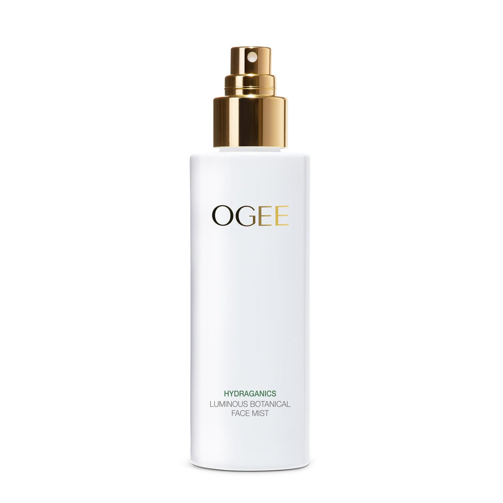 Ogee brume-visage rose botanique, hydratante et rafraîchissante.