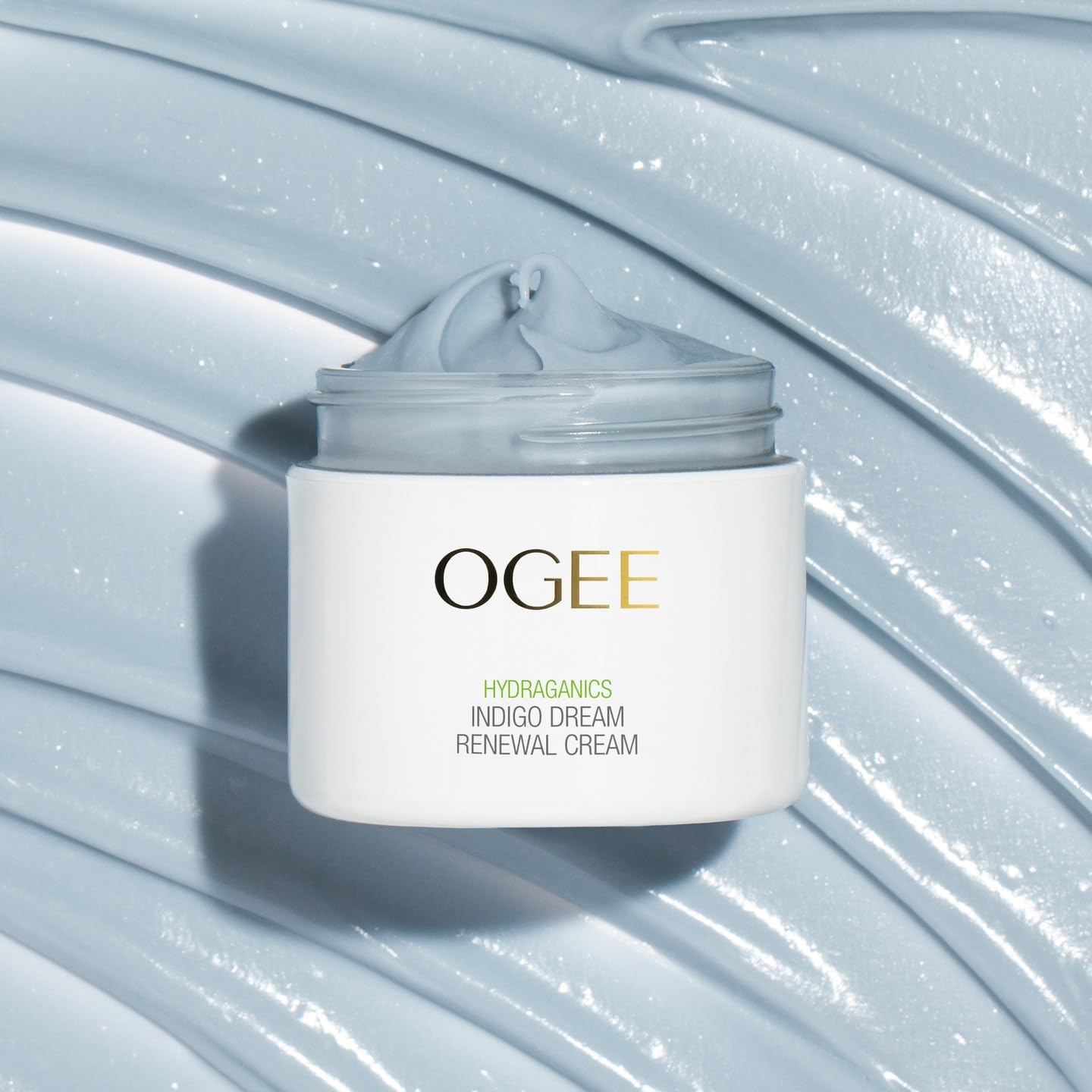 Ogee Indigo Dream Renewal Crème Visage – ingrédients biologiques certifiés.