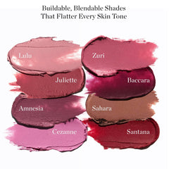 Ogee Lulu Blanc Rose – fini matte et longue tenue pour un look affirmé.