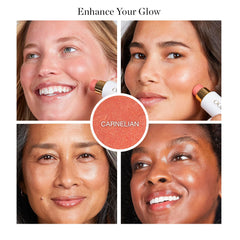 Ogee bâton Carnelian, effet illuminateur subtil pour un éclat équilibré.