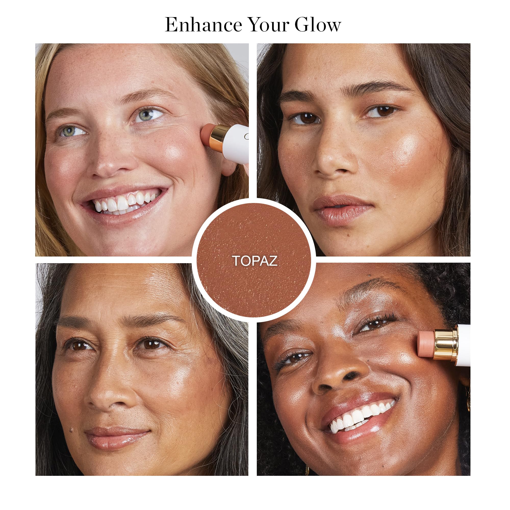 Ogee Topaze pêche mat, profil contour léger et effet lumineux
