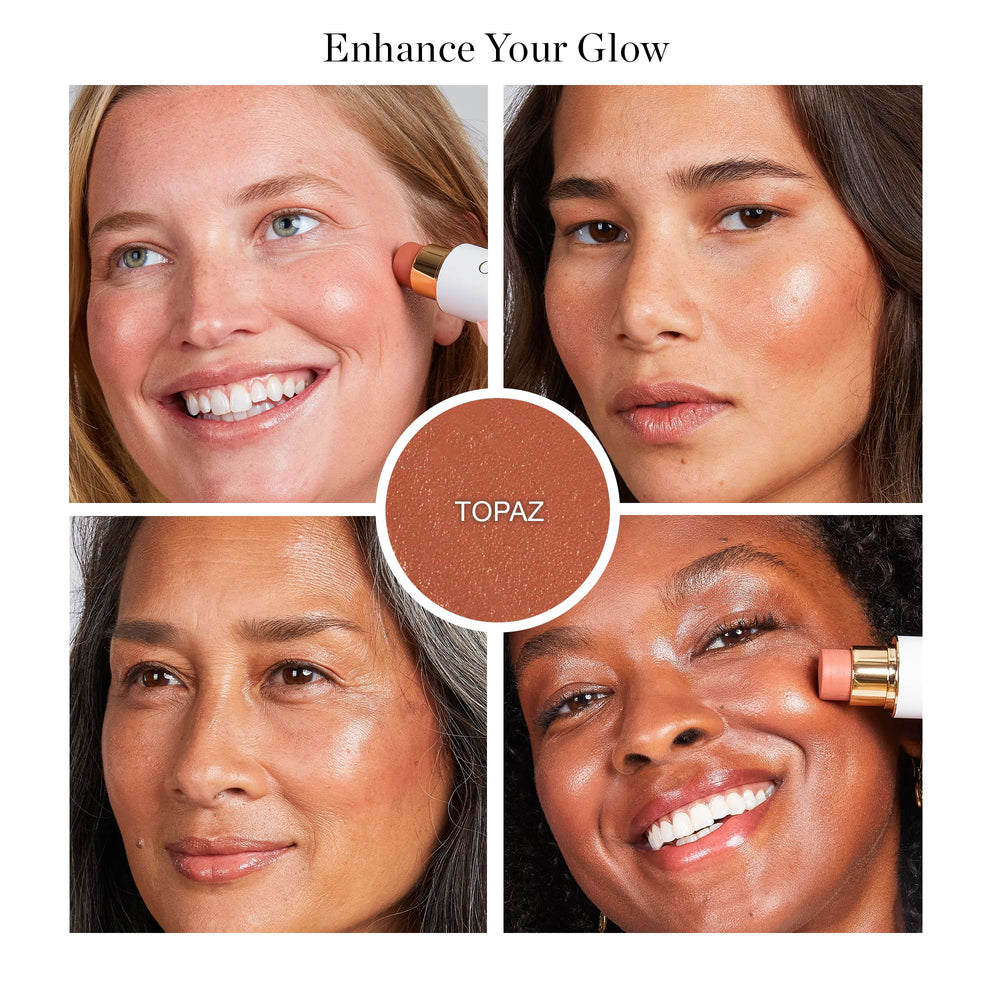 Ogee Topaze pêche mat, profil contour léger et effet lumineux