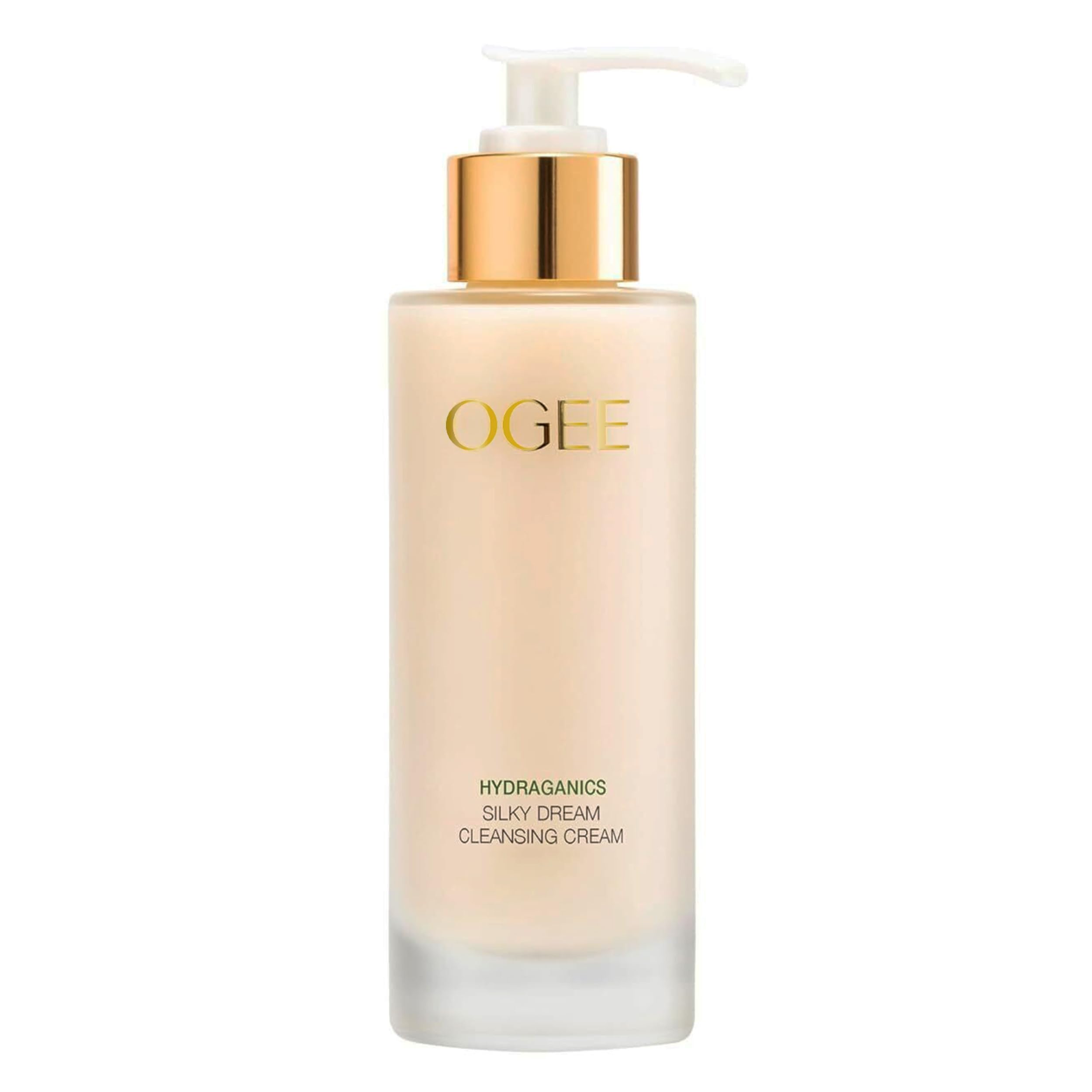 Ogee Soie Dream crème nettoyante visage en flacon, hydratation rapide et douce.