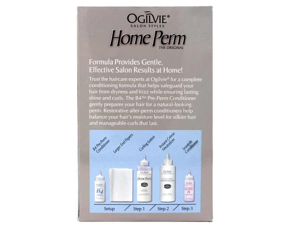 Ogilvie Home Perm Original – boucles douces et naturelles pour cheveux normaux