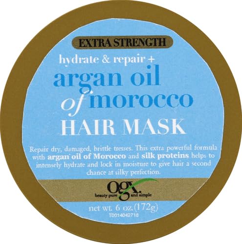 OGX masque hydratation intense, texture veloutée prête à l’application.