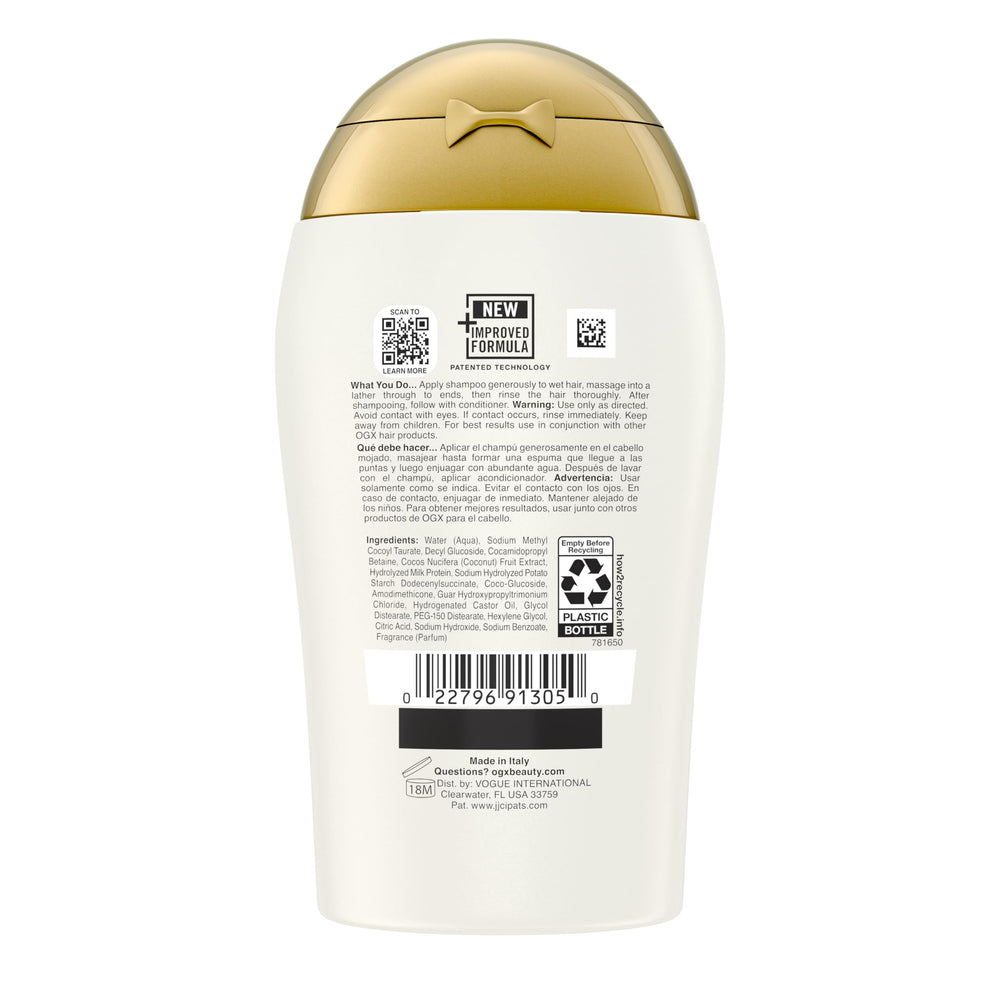 OGX Hydratation et restauration – cheveux nourris et éclatants après lavage