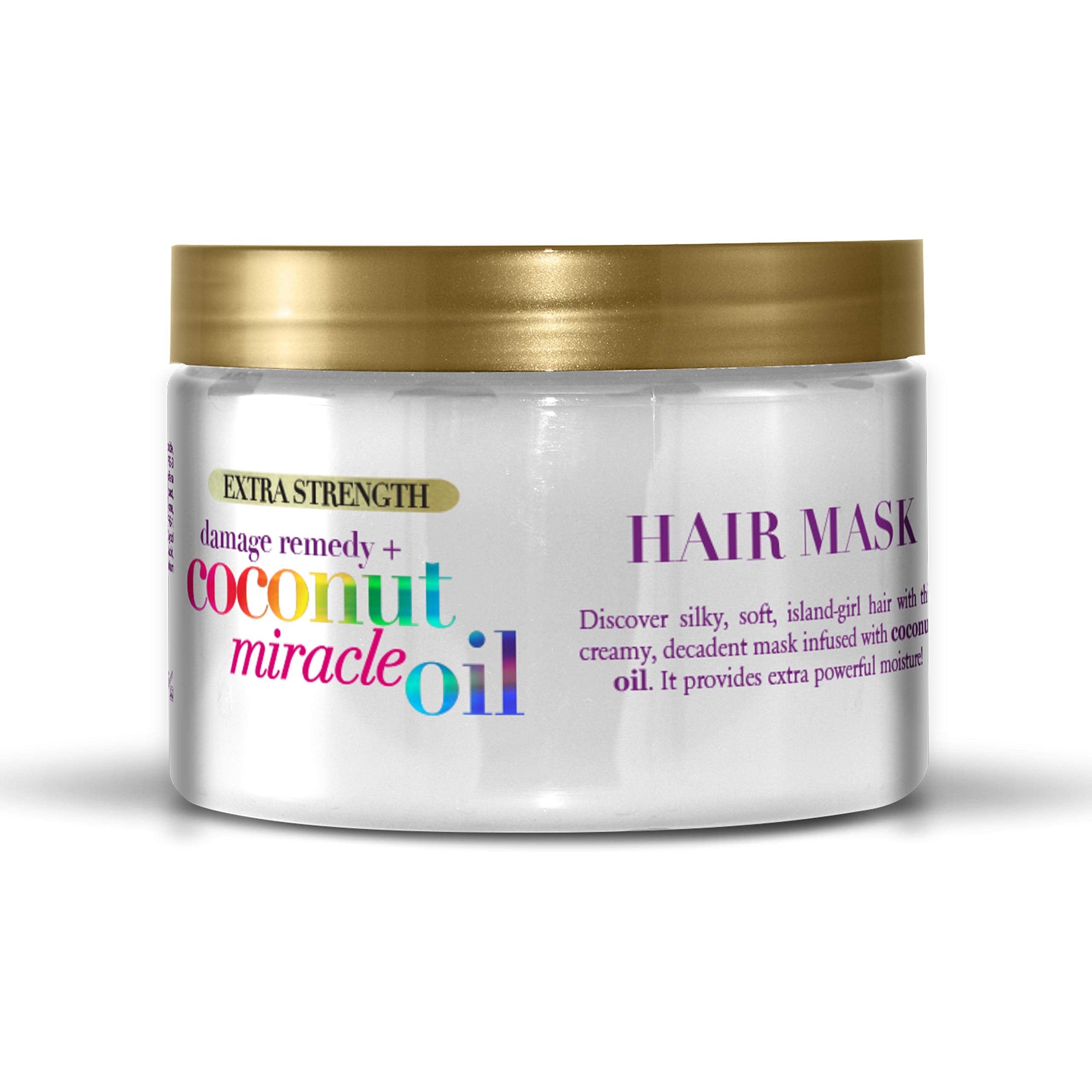 OGX Remède anti-dommages huile miraculeuse de coco pour nourrir et apporter de la brillance.