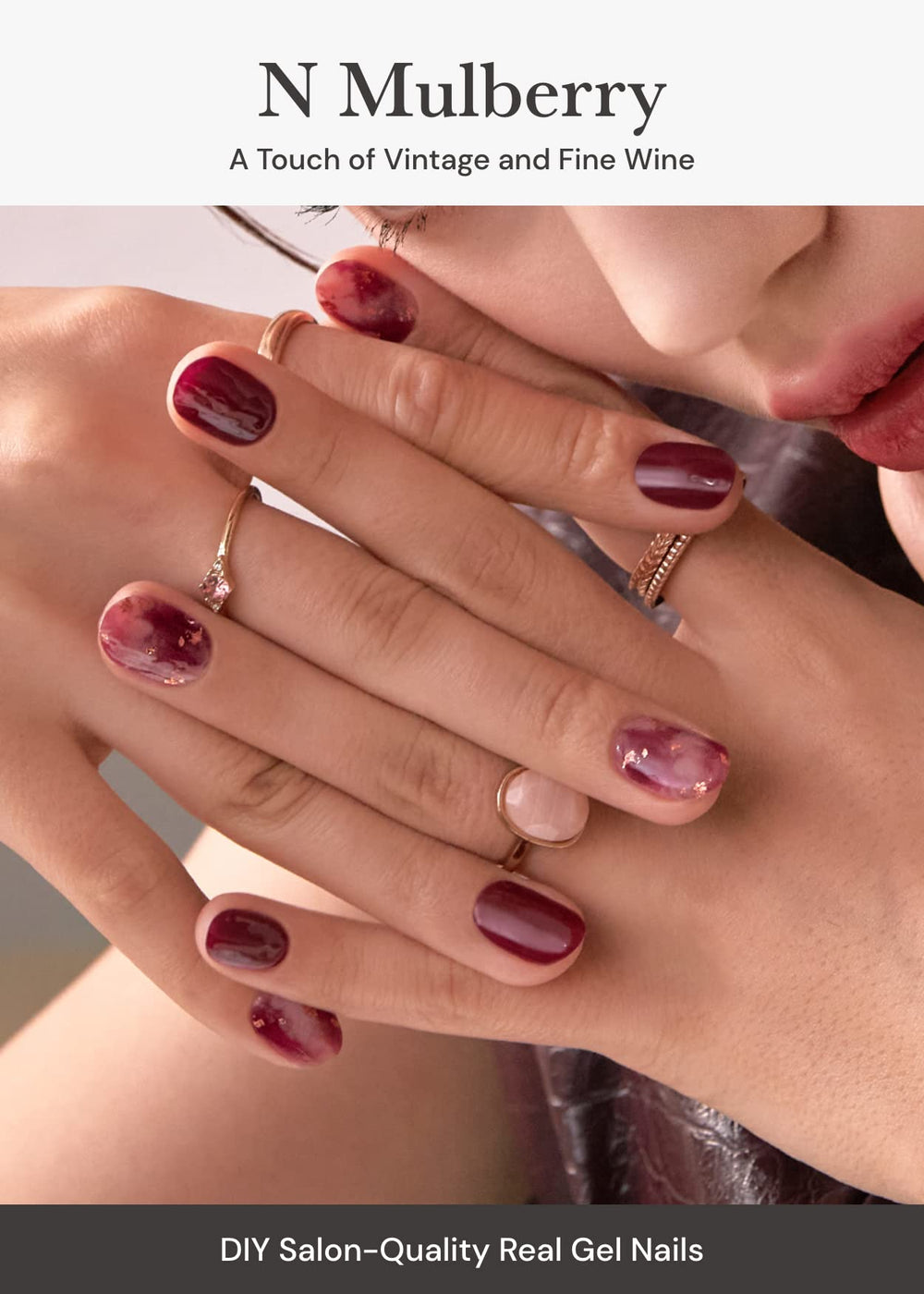 ohora bandes gel semi-cuites N Mulberry ensemble de 30 bandes prêtes à poser