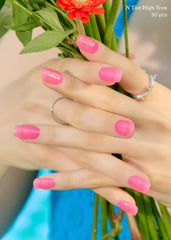 Ohora bandes gel semi-cure rose longue durée sur ongles, résistance à l'usure.