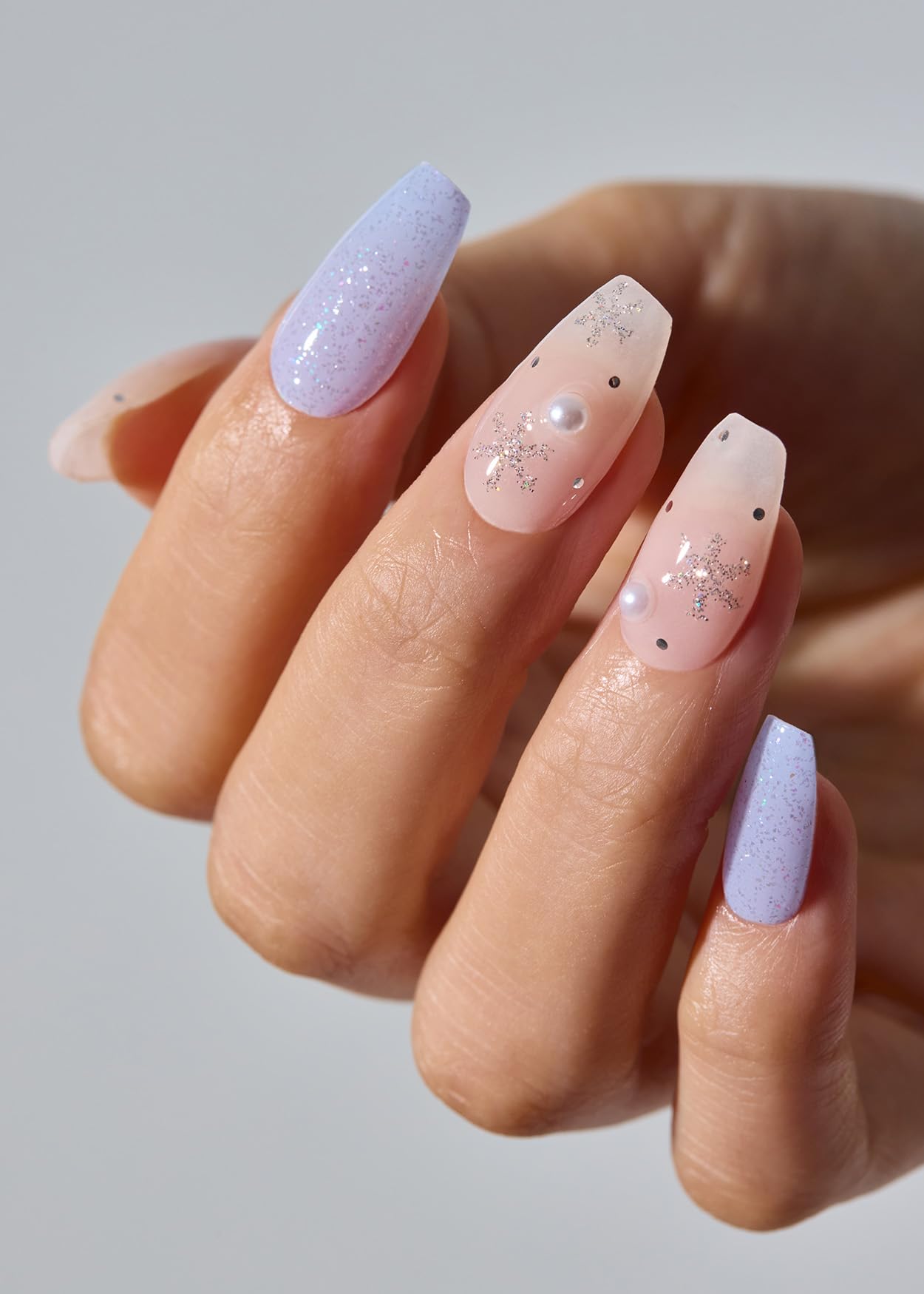 Ohora Bandes Ongles Semi-Cuits N Frozen Mirror – plusieurs tailles pour tous les ongles