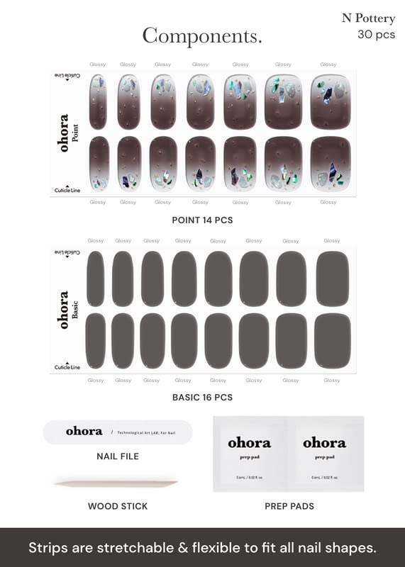 Ohora couche supérieure imperméable prolonge la tenue.