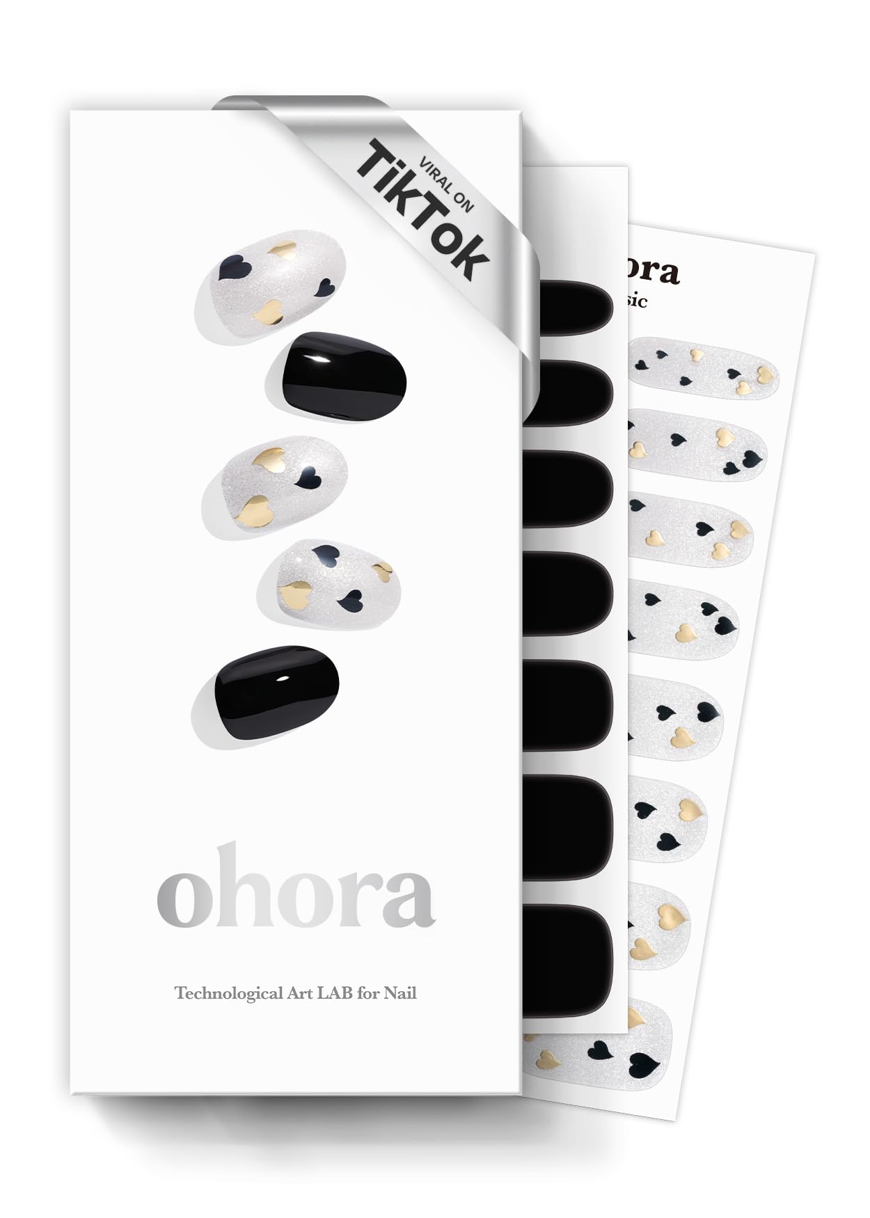 Ohora Date Night: ensemble ongles gel semi-cuits pour un look salon à domicile.