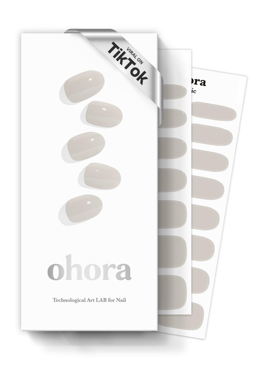 Ohora : ensemble d'accessoires avec tampons préparateurs et lime à ongles en bois