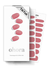 ohora N Juliet rose solid : fini durable pour des ongles élégants.