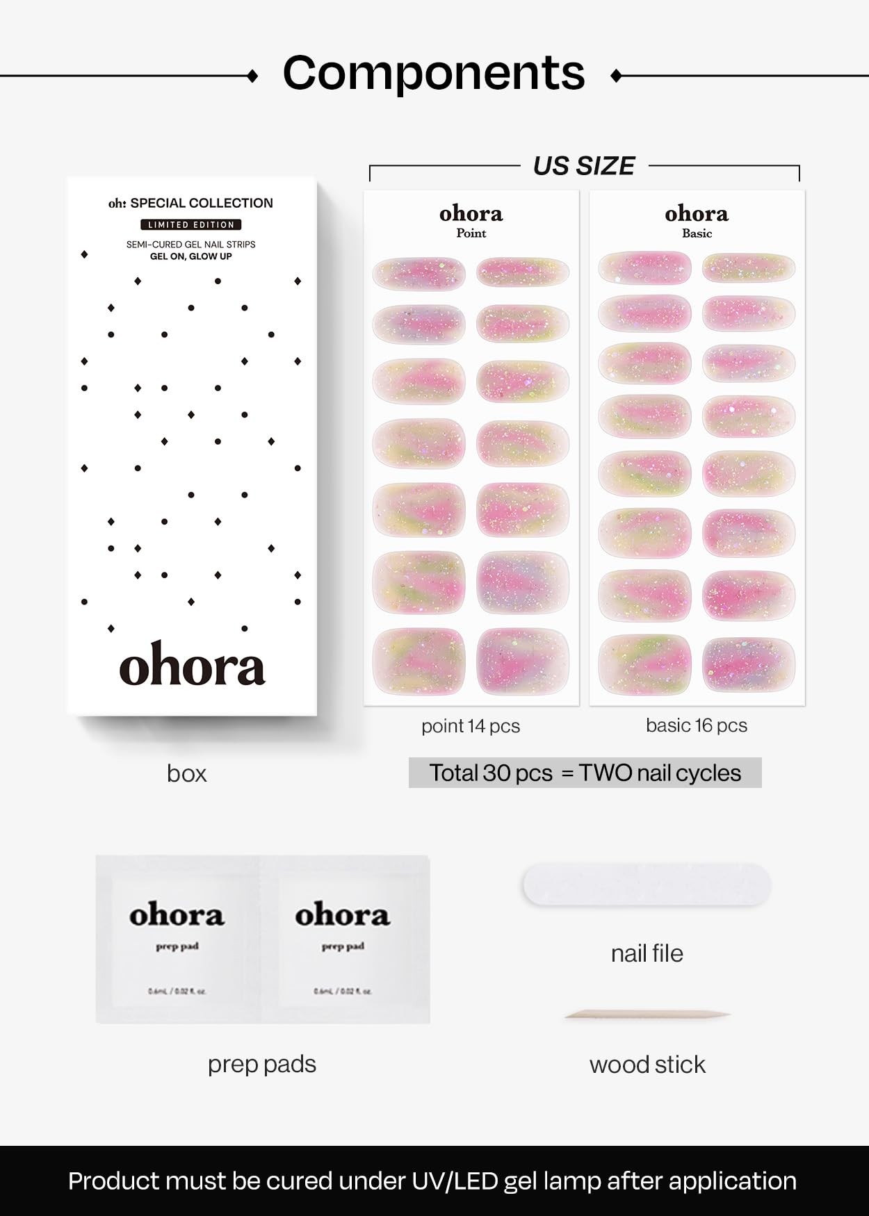 ohora N Rainbow Bomb application rapide, adaptée aux débutants