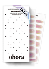 ohora N Rainbow Bomb arc-en-ciel ombré sur ongles, pose durable