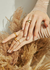 Ohora Nudist nails after application show a smooth nude finish.