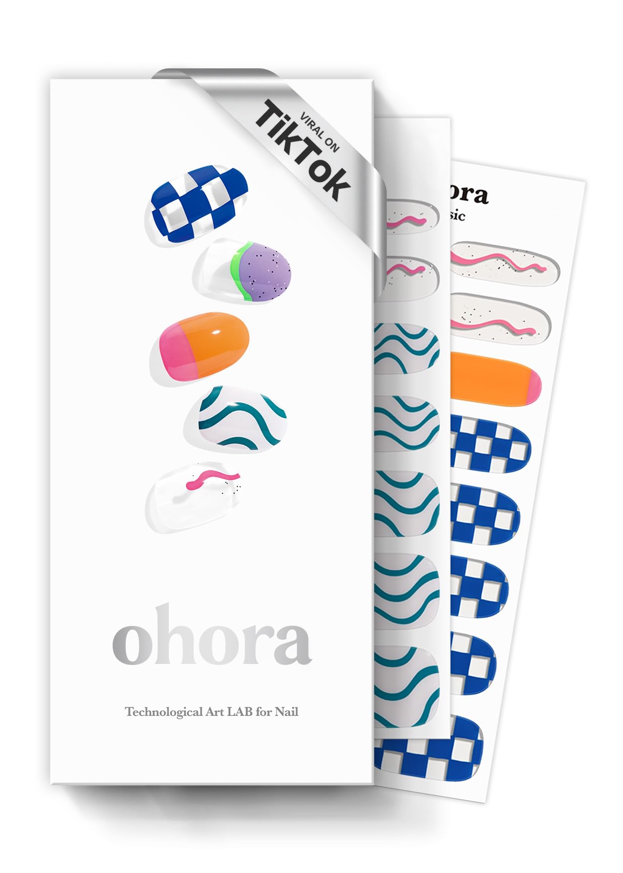 Ohora Strips bleu motif — finition élégante et durable.