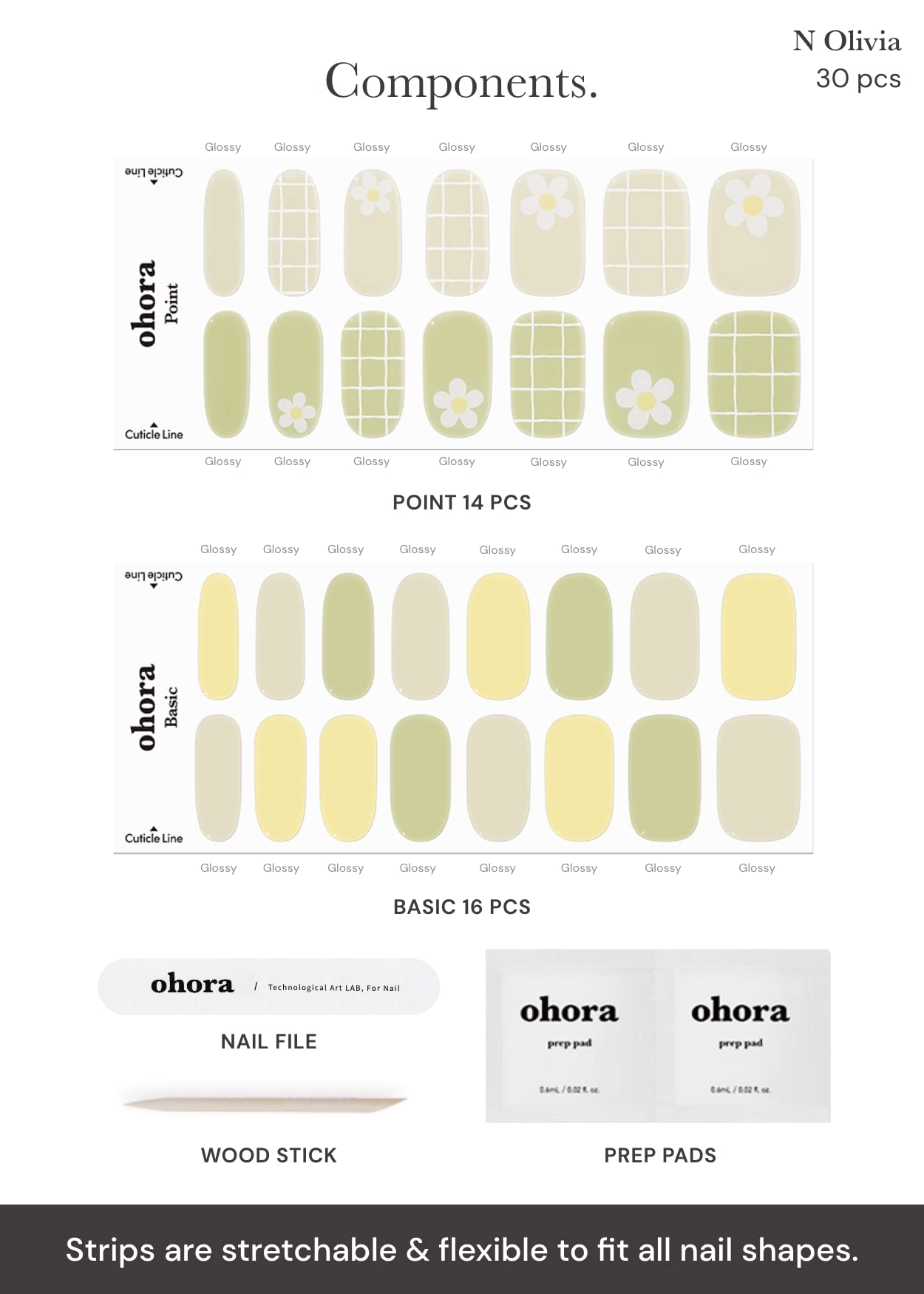 Ohora N Olivia — finition imperméable prolongeant la tenue.