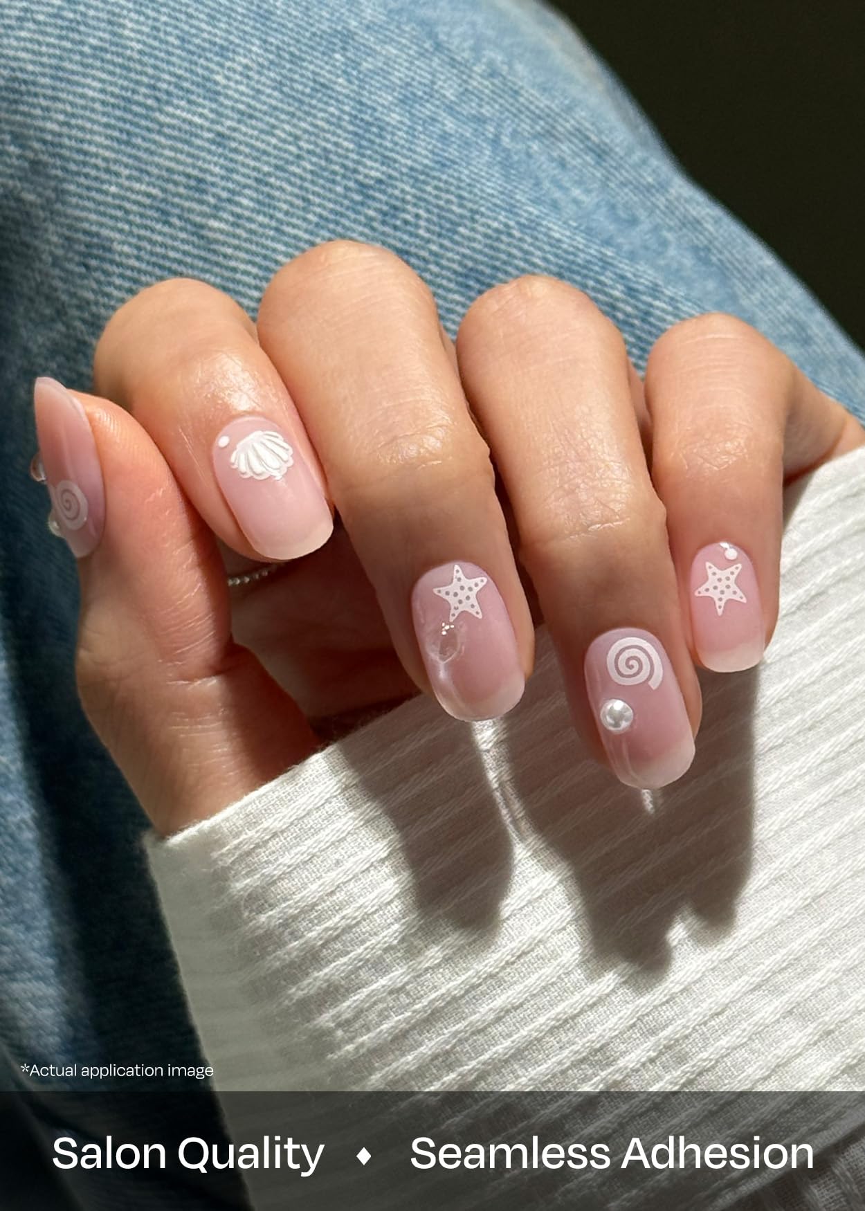 ohora N Seashell Love: cure recommandée 2-3 fois pour une tenue durable.