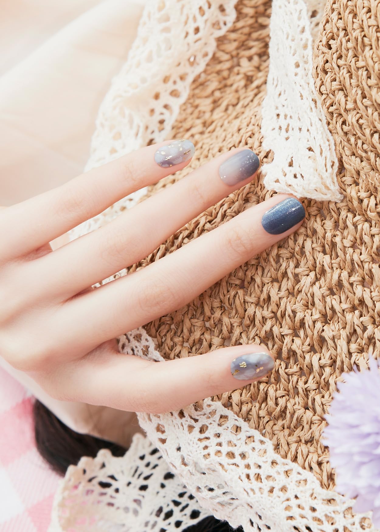 OHORA Strips ongles semi-cures compatible lampes UV et LED.