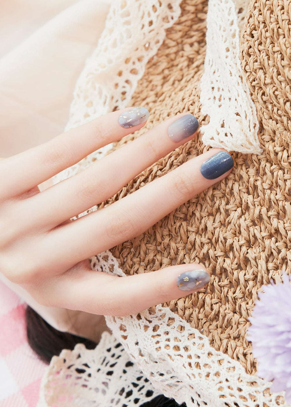 OHORA Strips ongles semi-cures compatible lampes UV et LED.