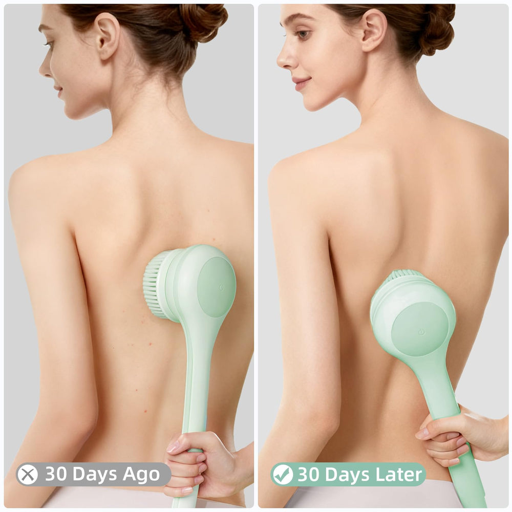 Oh,XIYU ensemble brosse corps avec trois têtes et accessoires.