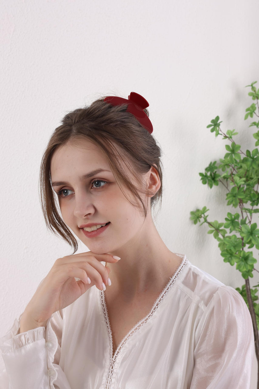 Pinces OideGuiing en acétate pour cheveux fins et épais.