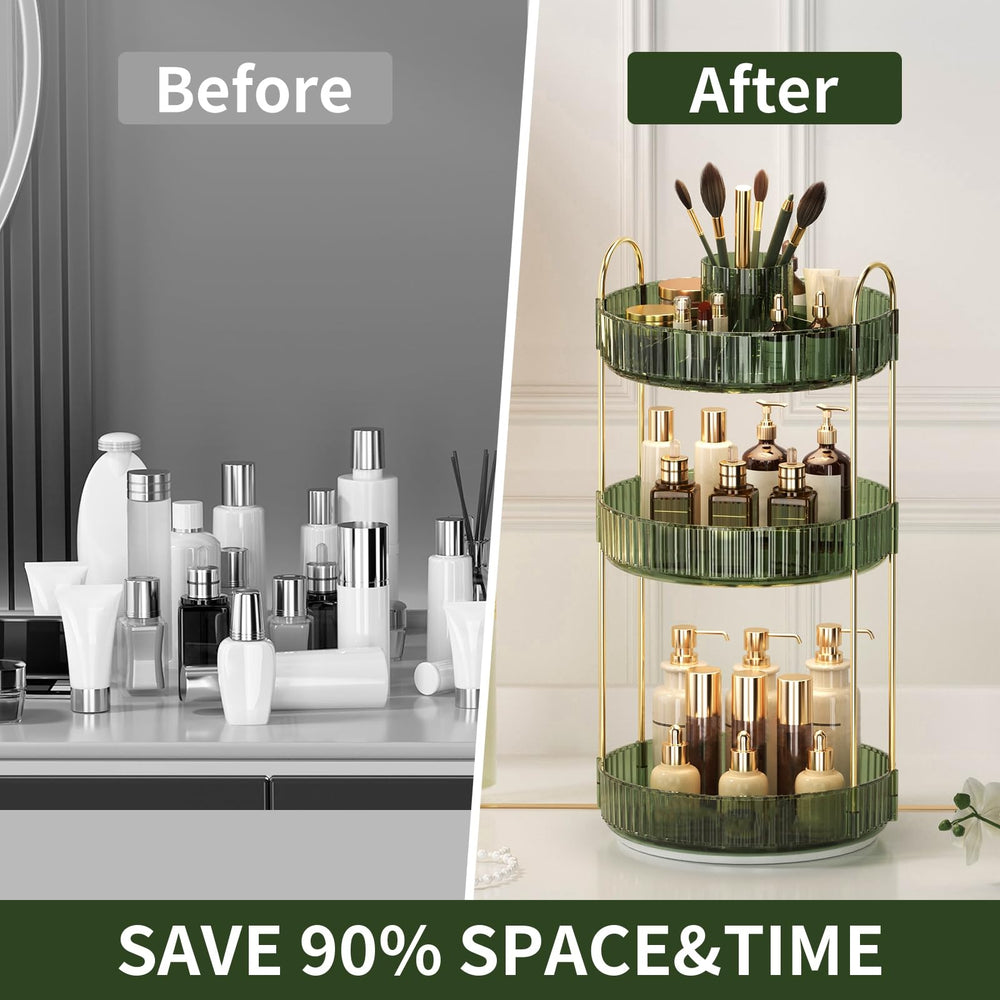 Oifecsie grande capacité: rangement pour soins et parfums
