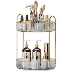 Oifecsie rotateur 360° pour maquillage, accès rapide et organisé sur la coiffeuse.