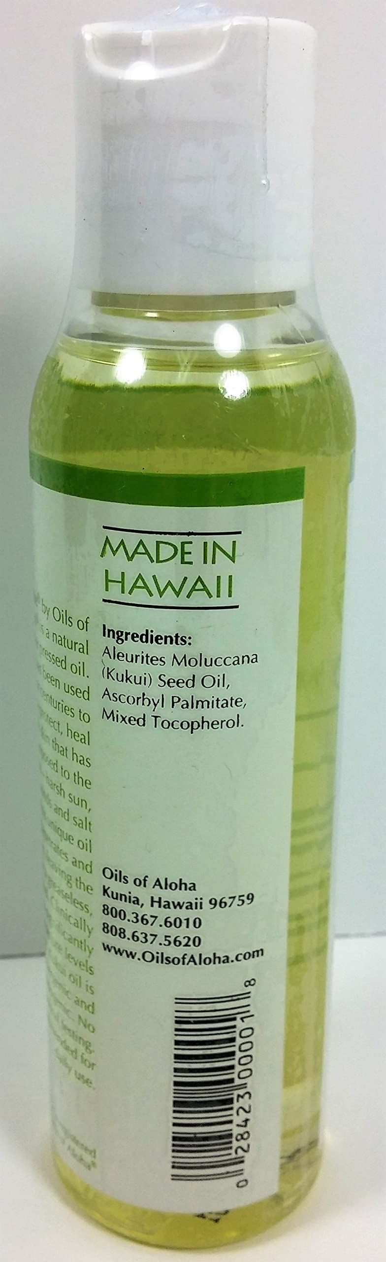 Finition soyeuse après absorption de l’huile Kukui Oils of Aloha