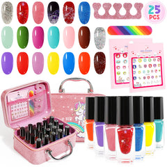 Oisacirg kit-vernis-enfant-coffret-couleurs: ensemble coloré pour l'exploration créative.