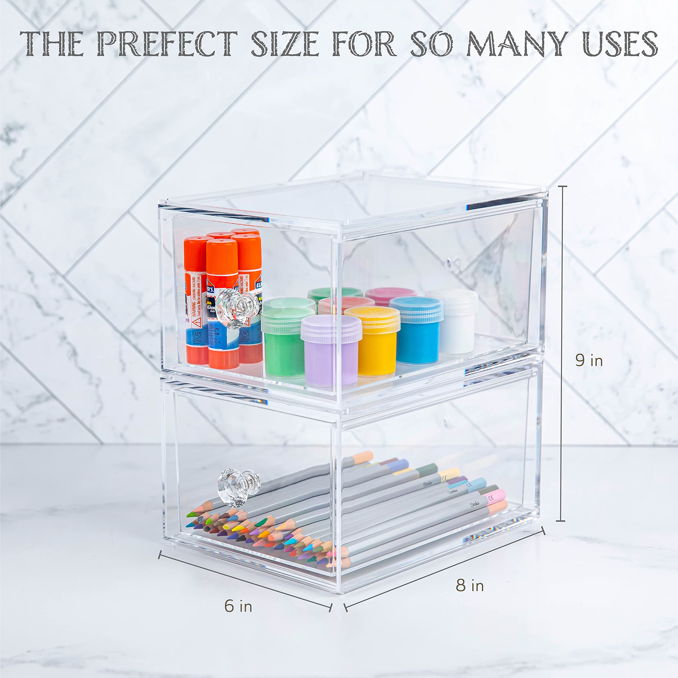 Oizeir rangement polyvalent pour cosmétiques et bijoux : organisation claire et accès rapide.