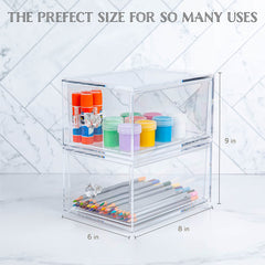Oizeir rangement polyvalent pour cosmétiques et bijoux : organisation claire et accès rapide.