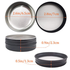 OJYUDD pot aluminium noir réutilisable — format voyage pratique.