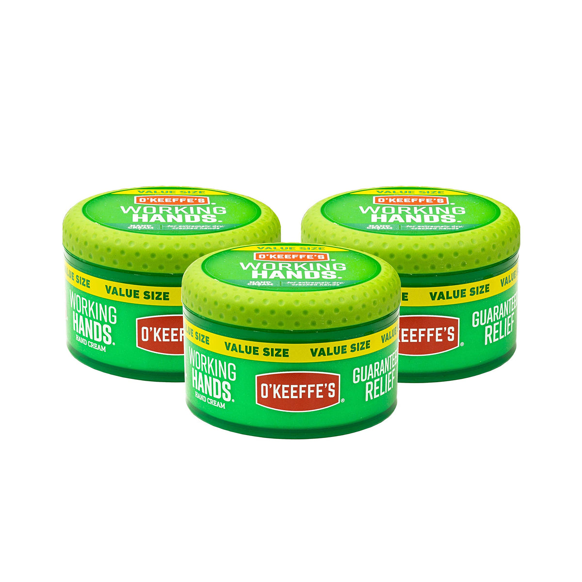 Crème pour les mains O'Keeffe's dans le pot, hydratation concentrée et protection.