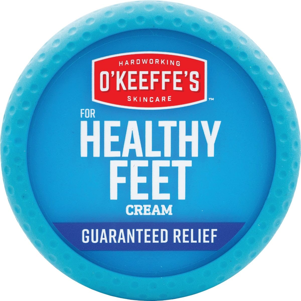 Usage quotidien facile avec la crème pieds O'Keeffe's.